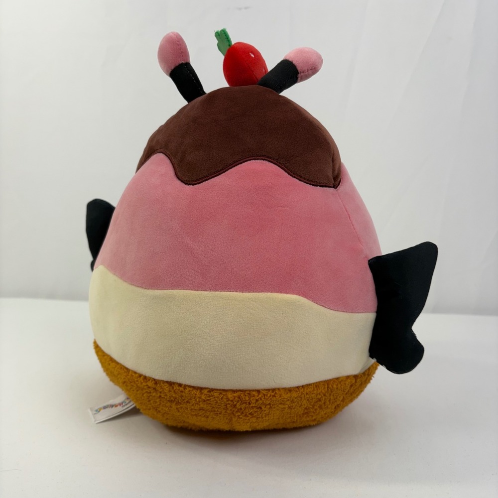 Squishmallows Andreina the Strawberry Cheesecake Butterfly 10‎ Inch NWT 2026 - Picture 3 of 4
